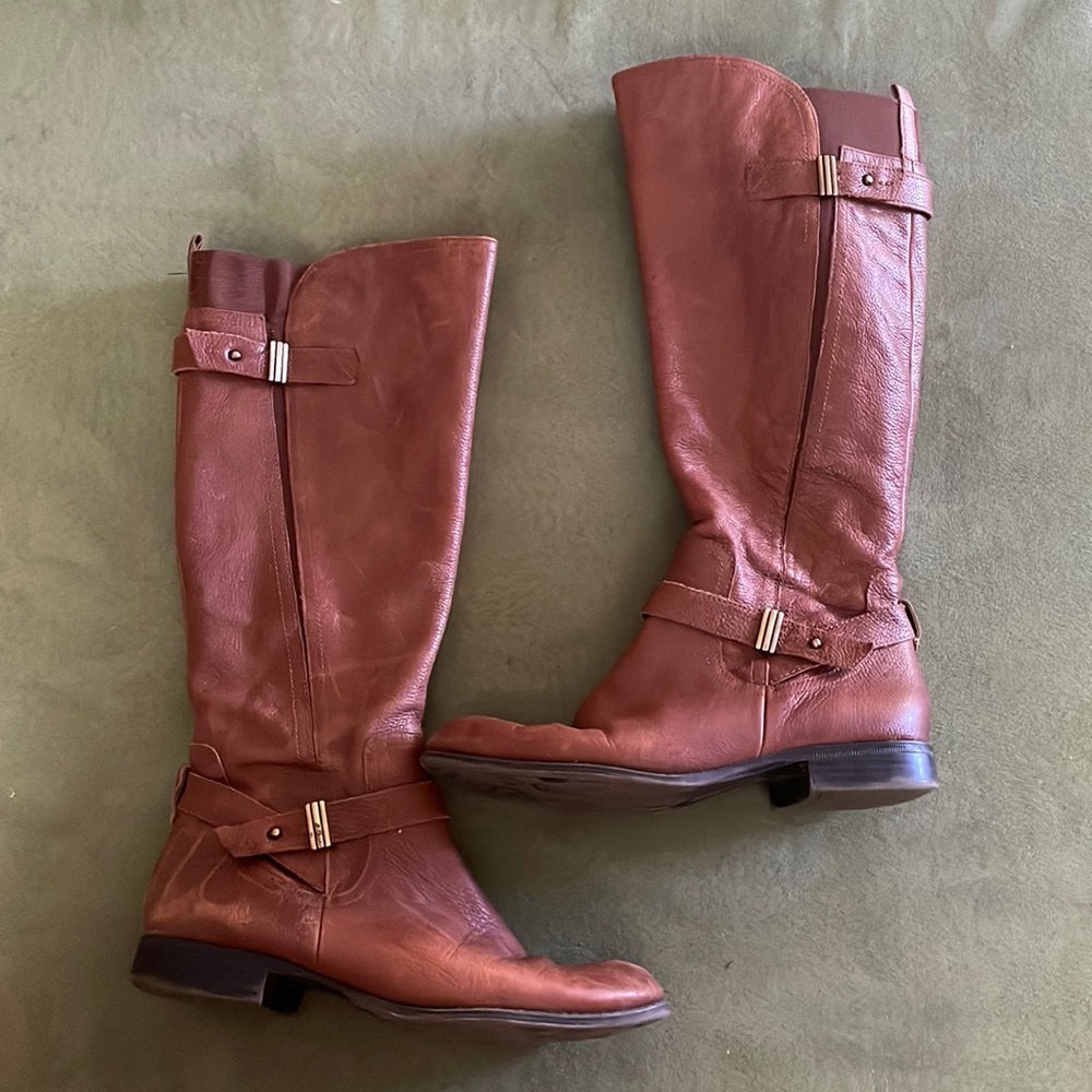 Naturalizer leather riding boots